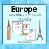 EUROPE- Major Countries, Physical Features, & Passport!
