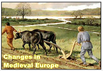 Preview of "Europe in Transition - Medieval Beginnings" - Article, Power Point, Assessments