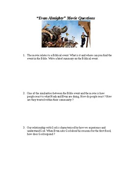 Preview of "Evan Almighty" Movie Questions & Answers
