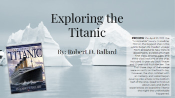 Preview of "Exploring the Titantic" Informational Narrative Unit