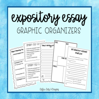 Preview of {Expository Writing} Graphic Organizers & Checklist