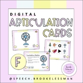 /F/ Articulation Cards | Digital