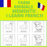 ✨FARM ANIMALS MEMENTO - I LEARN FRENCH - GAME FOR KIDS - M