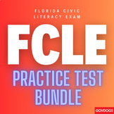 (FCLE) Florida Civic Literacy Exam Practice Test BUNDLE! C