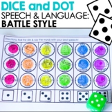 Battle Style Dice & Dot for Speech Therapy - Articulation 
