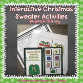 Interactive Ugly Christmas Sweater Activities for Speech Therapy