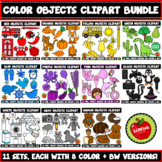 Color Objects Clipart Bundle