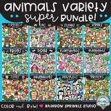 Animals Clipart Variety SUPER Bundle!