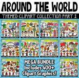 Around The World Kids Clipart Mega Bundle 1 {Zip-A-Dee-Doo