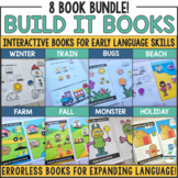 Build A Scene Interactive Books for Speech Therapy Bundle!