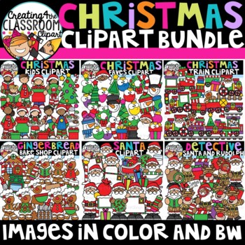 Preview of Christmas Clipart Bundle {Christmas Clipart}