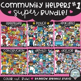 {FLASH DEAL} Community Helpers Clipart  #1 GROWING Bundle!