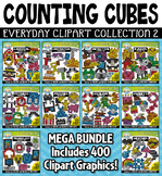 Counting Cubes Clipart Mega Bundle 2 {Zip-A-Dee-Doo-Dah Designs}