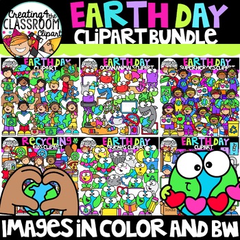 Preview of Earth Day Clipart Bundle {Earth Day Clipart}