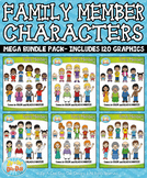 Family Members Characters Mega Bundle {Zip-A-Dee-Doo-Dah Designs}