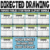 (FLASH DEAL) Famous Fables Storybook Directed Drawing Clip