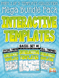 Flippable Interactive Templates Mega Bundle Part 1 {Zip-A-