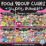 Food Group Cuties Clipart SUPER Bundle!