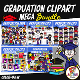 Graduation Clipart Bundle | End of the Year Mega Clipart B