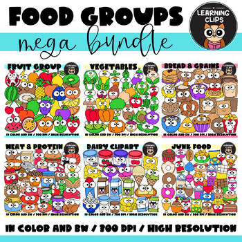 Preview of {FLASH DEAL} Food Groups Mega Bundle