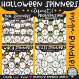 Halloween Spinners Clipart MEGA Bundle!