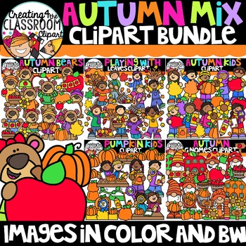 Autumn Clipart Bundle {Creating4 the Classroom} | TPT