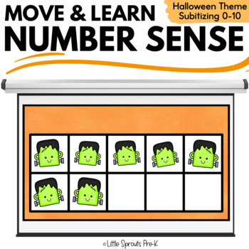 Preview of [FLASH DEAL] Number Sense | Subitizing 0-10 | Halloween