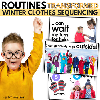 Preview of Routines Transformed | Winter Clothes Sequencing