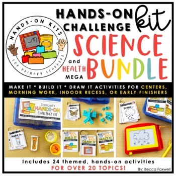 Preview of Science & Health Hands-On Kit MEGA BUNDLE | Morning Work | Center Activities