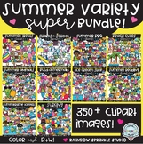 Summer Clipart Variety SUPER Bundle!