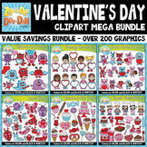 Valentine's Day Clipart Mega Bundle {Zip-A-Dee-Doo-Dah Designs}