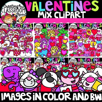 Preview of Valentines Day Clipart Bundle {Valentines Day Clipart}