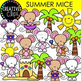 {FLASH FREEBIE #1} Summer Mice Clipart