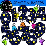 {FLASH FREEBIE #3} Space Numbers Clipart