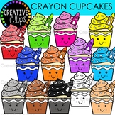 {FLASH FREEBIE #4} Crayon Cupcake Clipart