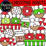 FREE Christmas Donut Buds {Christmas Clipart}