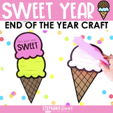 End of Year Ice Cream Craft and Writing