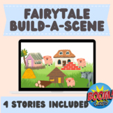 [FREEBIE] Fairytale Build-a-Scene/ Barrier Game (BOOM CARDS)