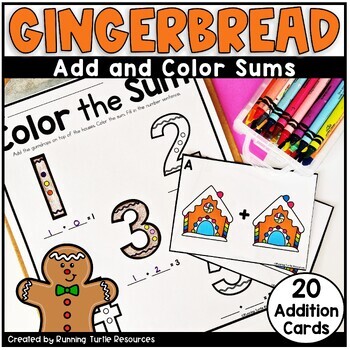 Preview of Gingerbread Add the room, Christmas Add and Color