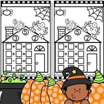 {FLASH FREEBIE!} Halloween Math Worksheets—Fact Families within 5