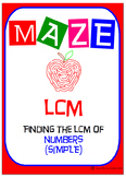 {FLASH FREEBIE} Maze - LCM of numbers - Simple