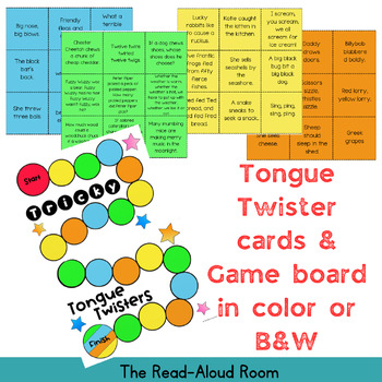 Tongue Twist'd Tongue Twister Board Game Games Hub Complete