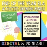 End of the Year Activities Growing Bundle | Escape Rooms +