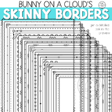 Doodle Borders Clipart by Bunny On A Cloud