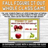 Figure It Out Digital Game - Fall | What Doesn't Belong Br