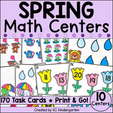 Spring Kindergarten Math Centers