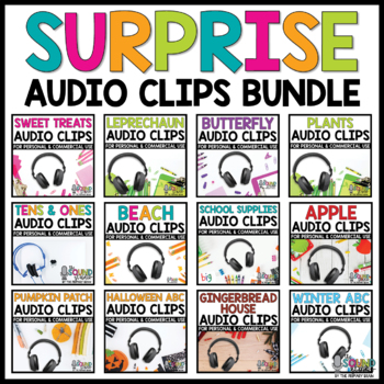 Preview of Surprise Audio Clips 2021 Bundle