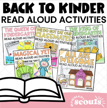Preview of Back to School Activities | First Week of Kindergarten | Read Aloud Activities