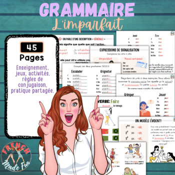 Preview of (FR) GRAMMAIRE/VERBES - L'IMPARFAIT