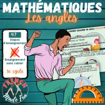 Preview of (FR) MATHS - ENSEIGNEMENT SANS CAHIER - LES ANGLES